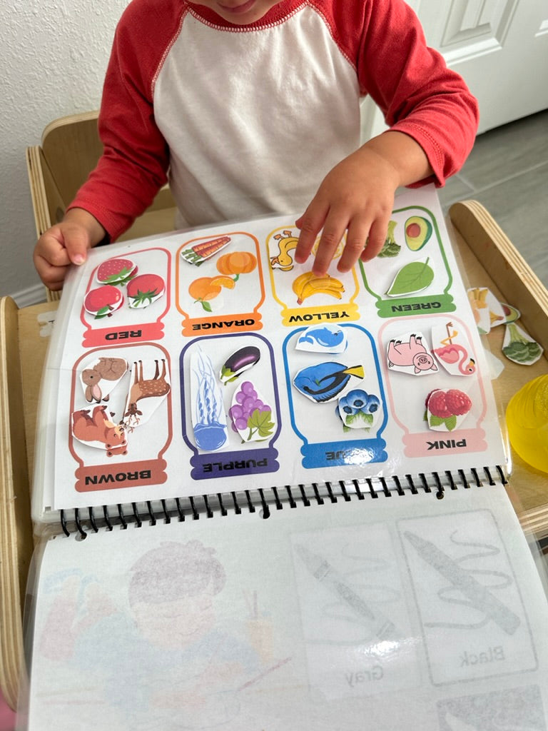 Toddler Busy Educational Learning Book