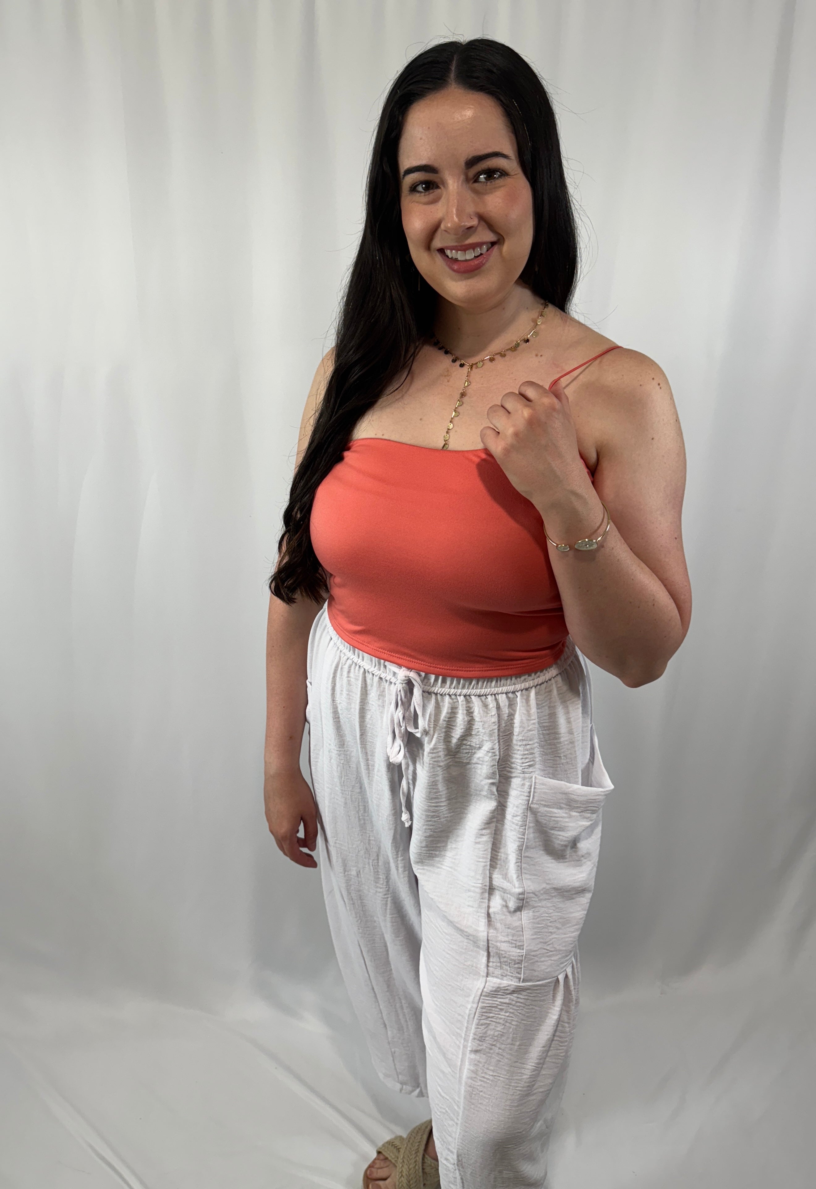 One Shoulder Strap Top