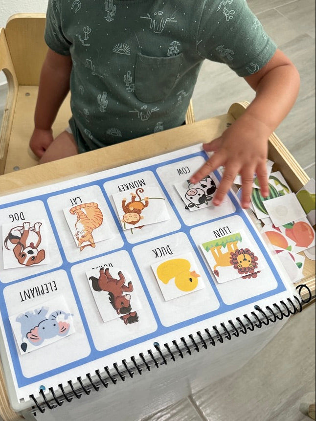 Toddler Busy Educational Learning Book