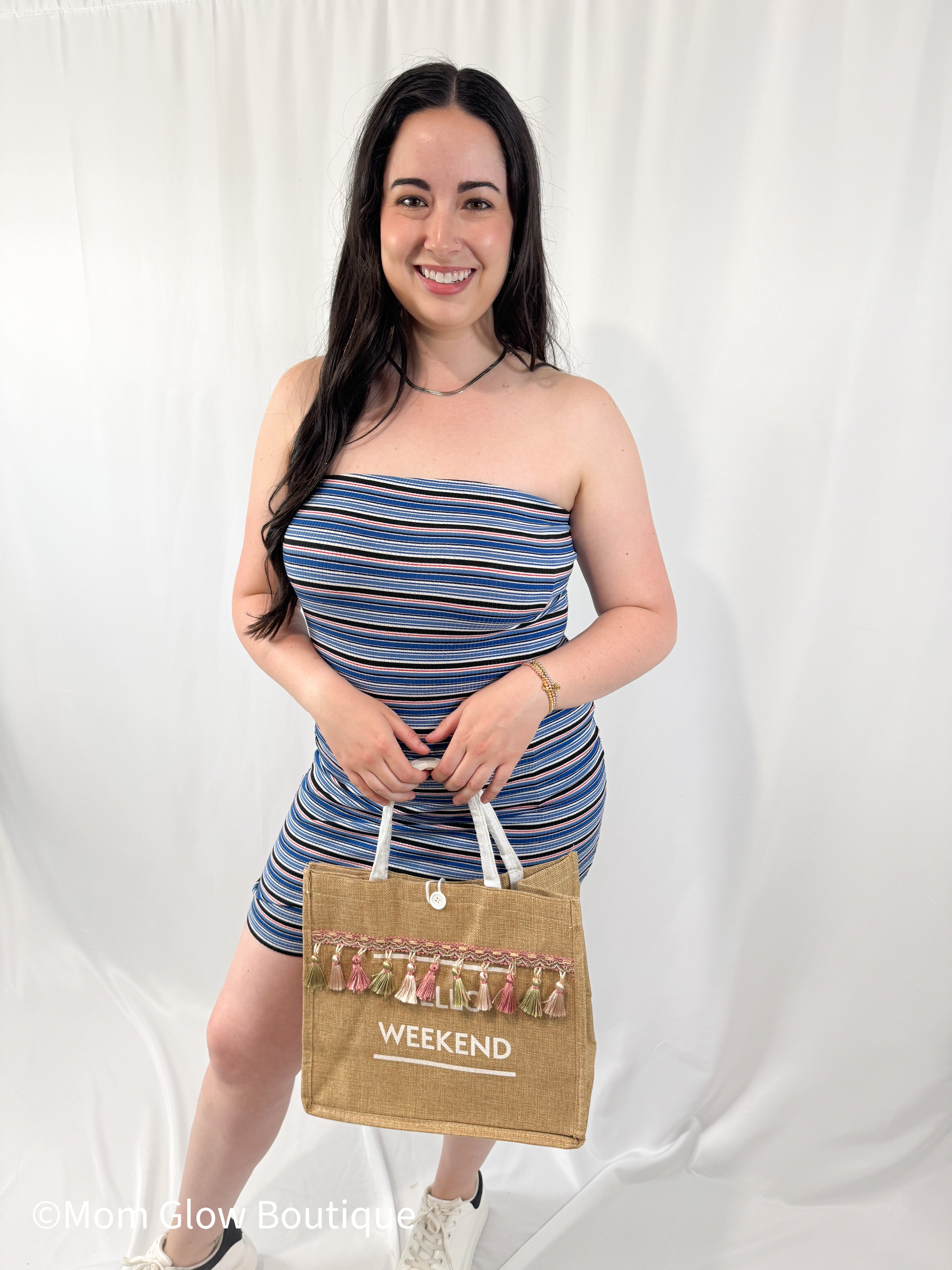 Basic Striped Dress
