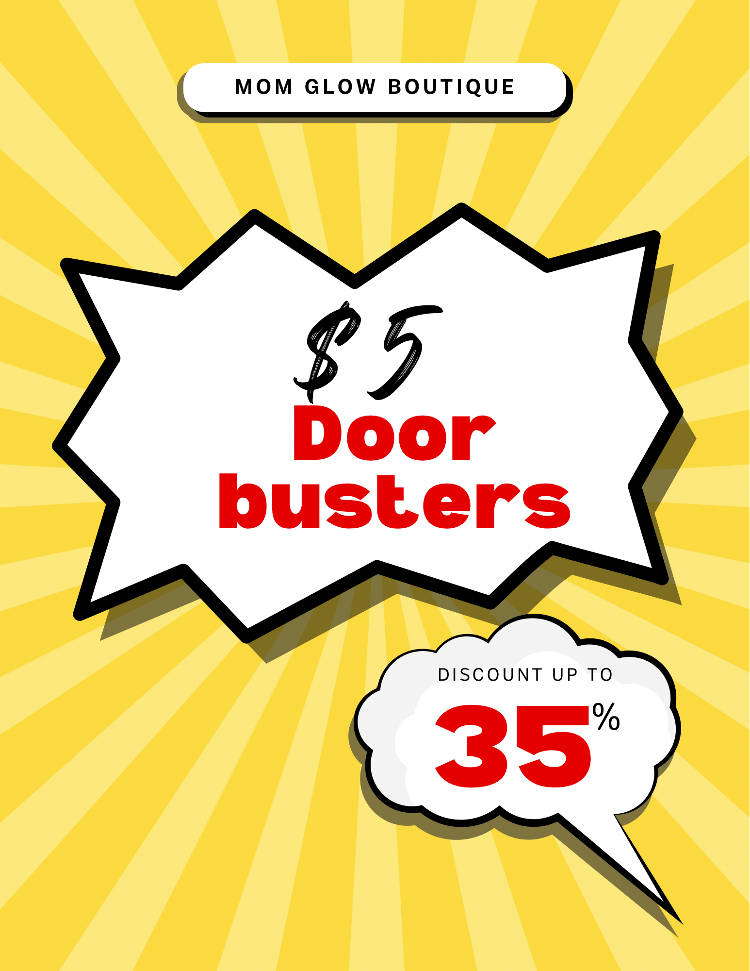 $ 5 OR LESS DOOR BUSTERS