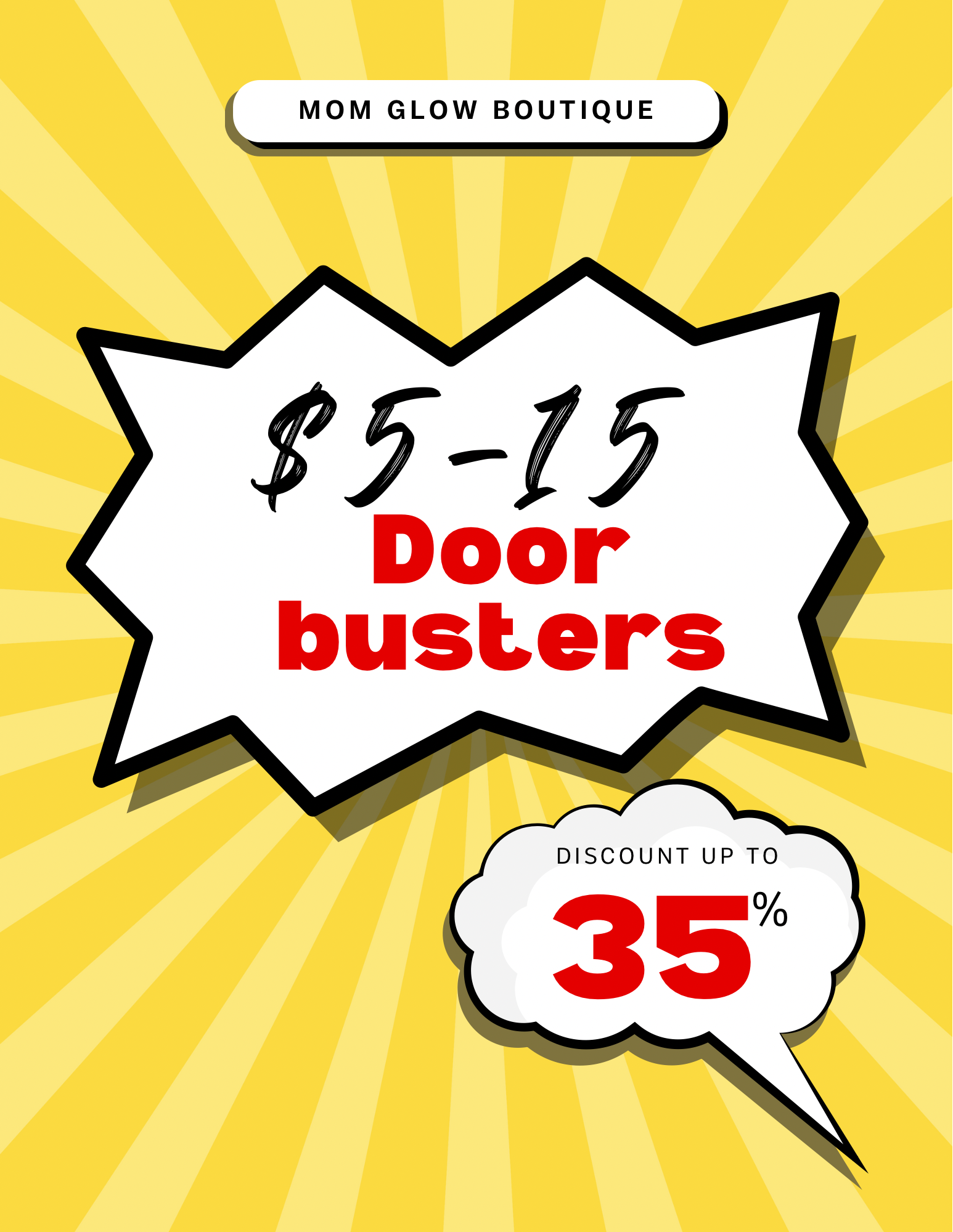 $5-$15 DOOR BUSTERS