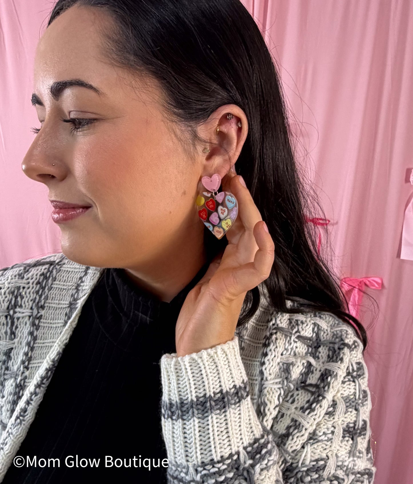 Conversation Heart Earrings