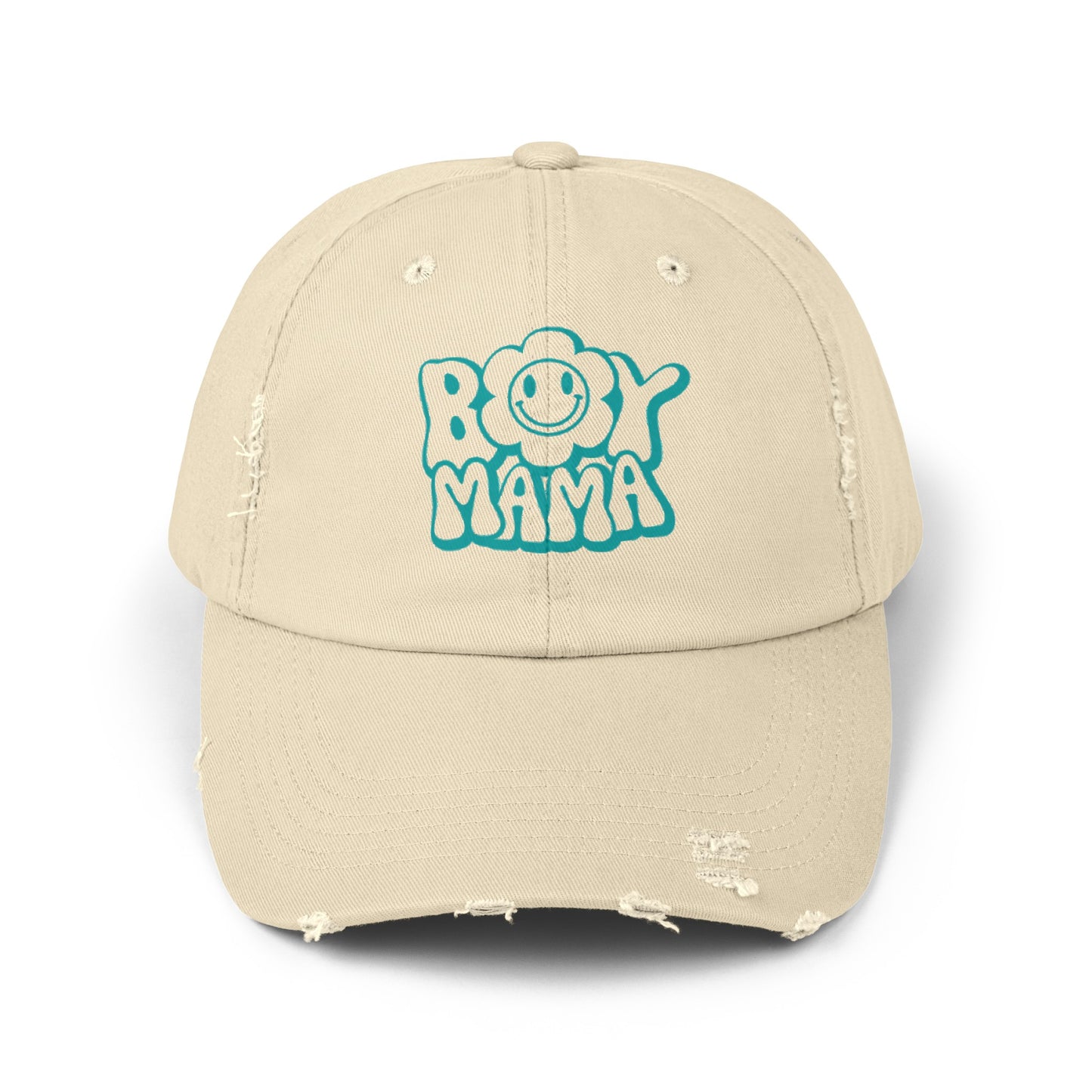 Boy Mama Distressed Hat