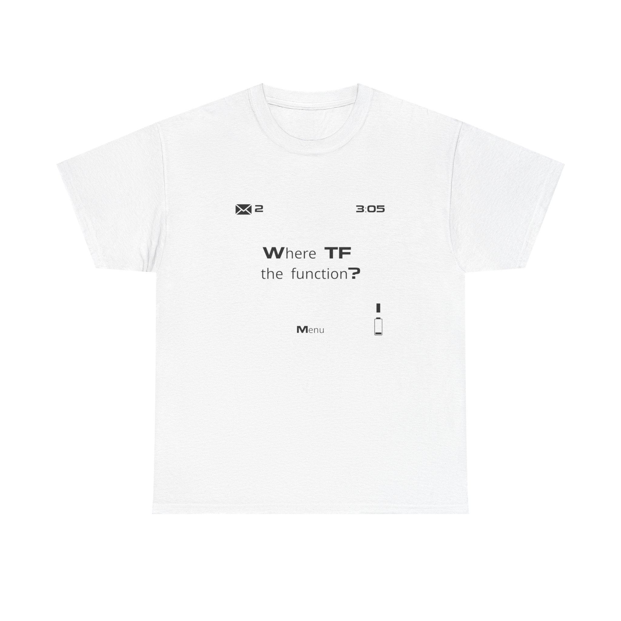 T-Shirt Drake Nokia Where TF The Function Tee