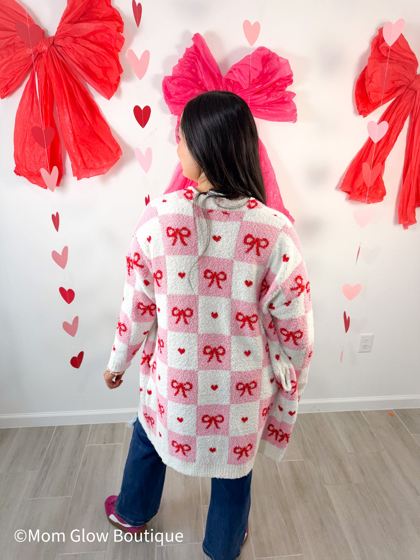 Valentines Cloud Cardigan