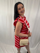 Woven Crossbody Bag