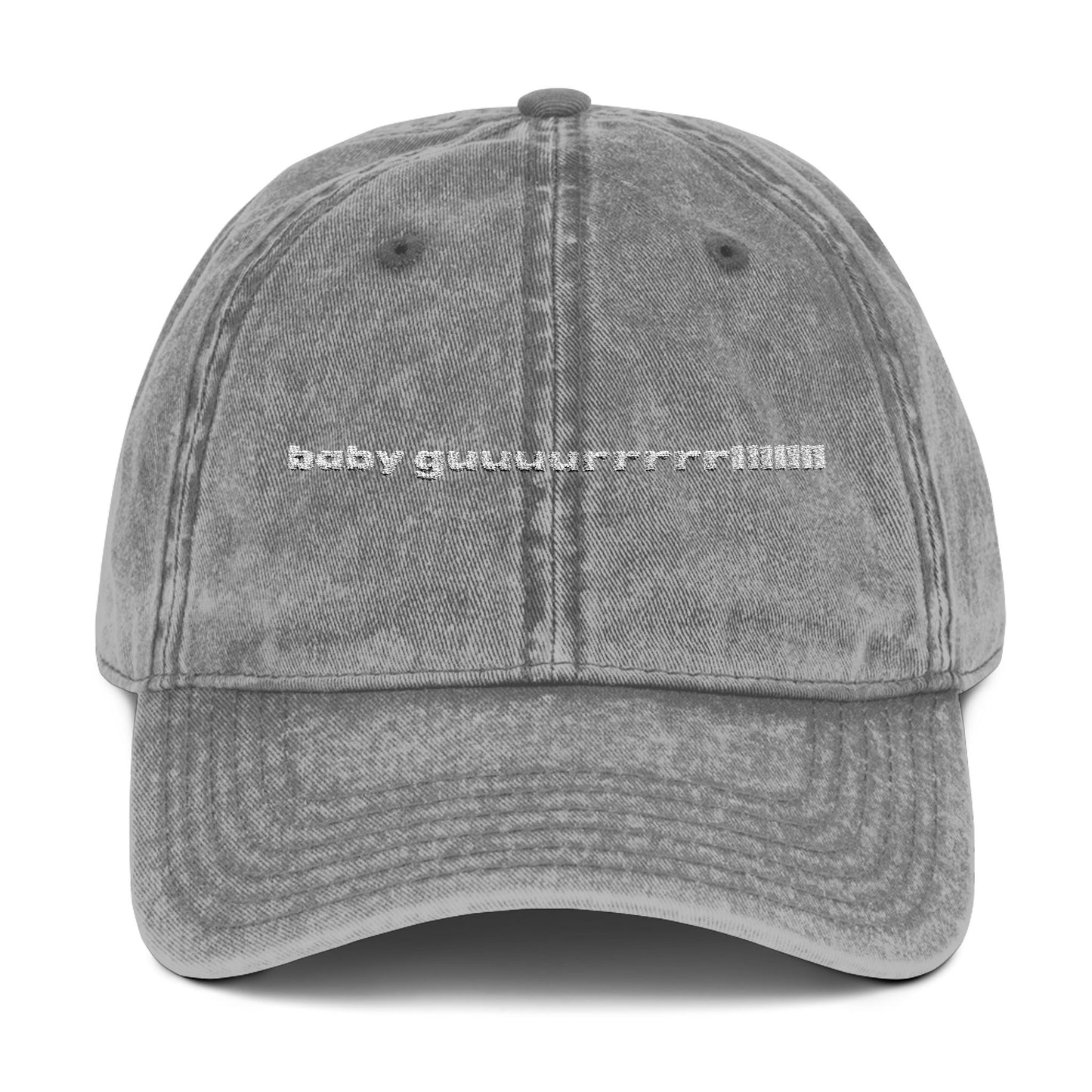 Baby Guuuuurlllll Embroidered Cap - Drake Lyrics Nokia