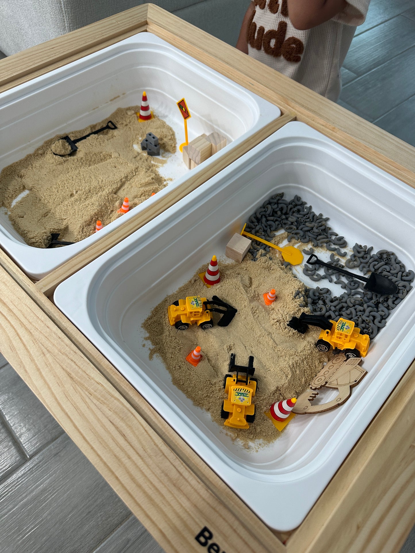 Construction Sensory Bin