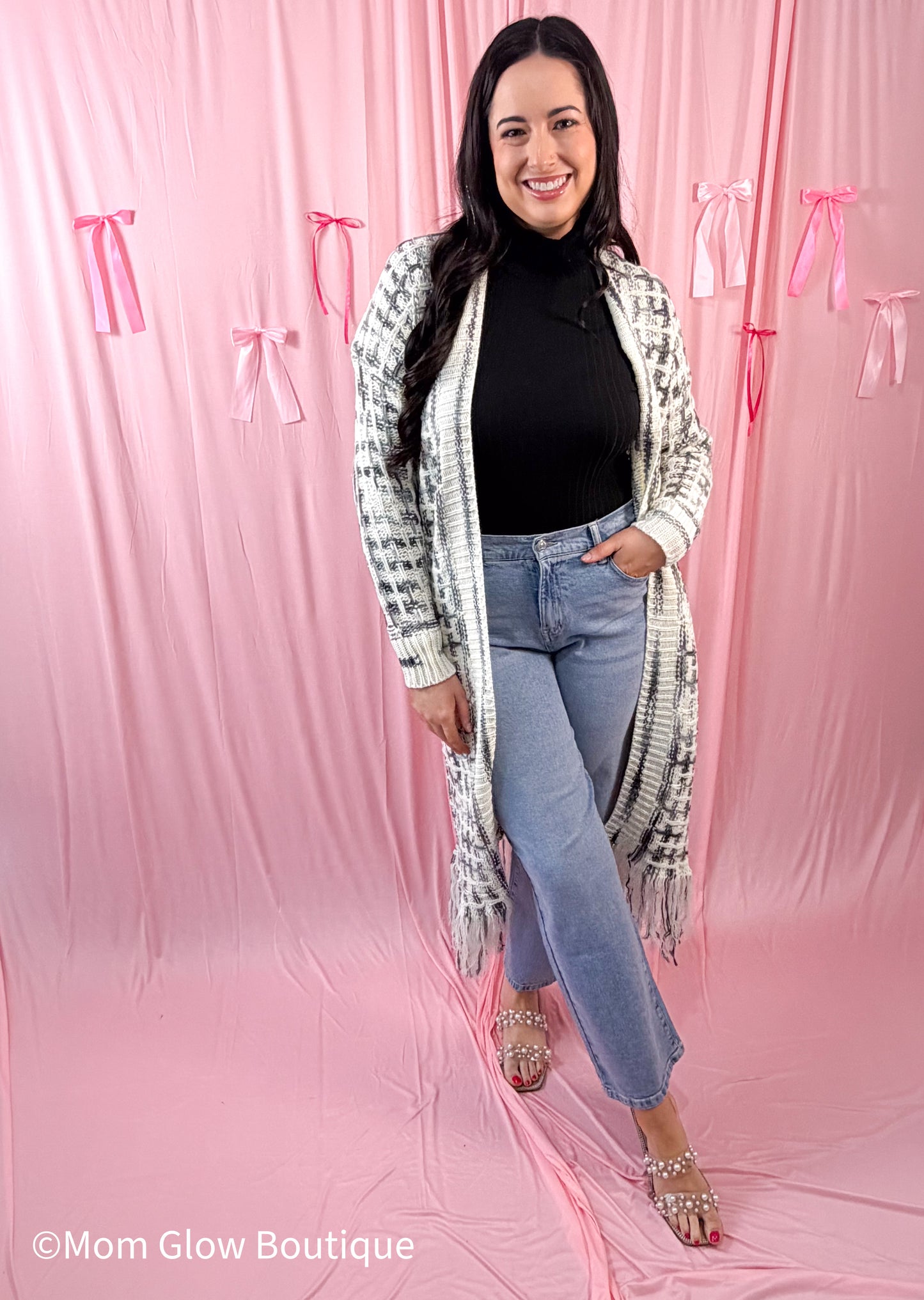 Fringe Open Cardigan