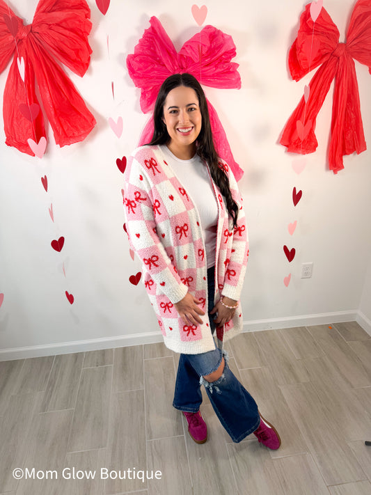Valentines Cloud Cardigan