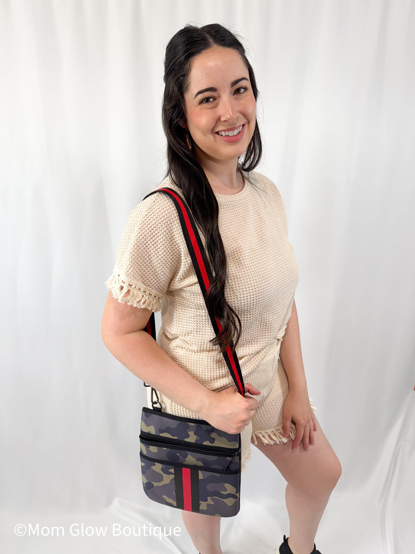 Tassel Round Neck Top and Shorts Set