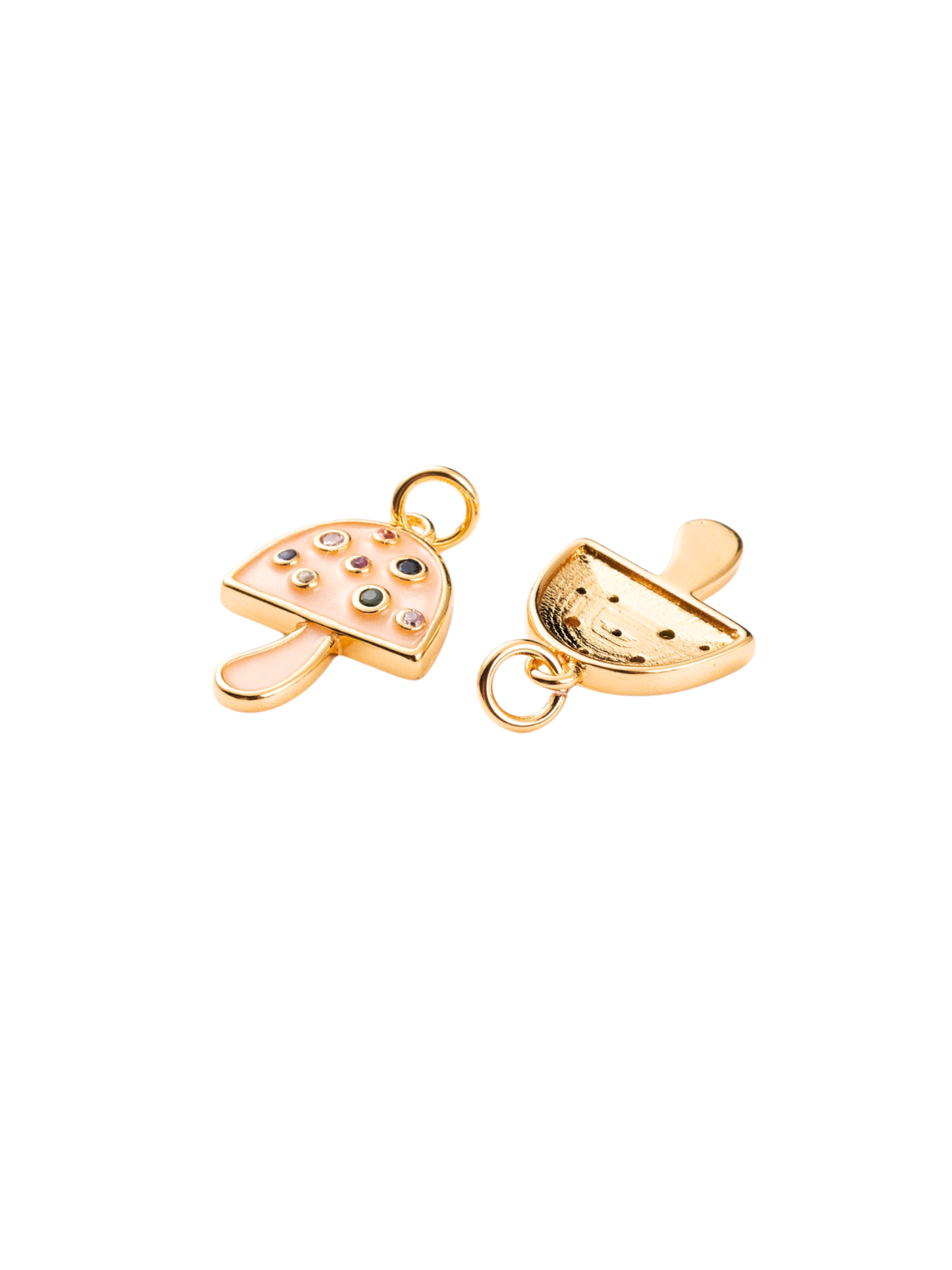 Embellished Mushroom Charm