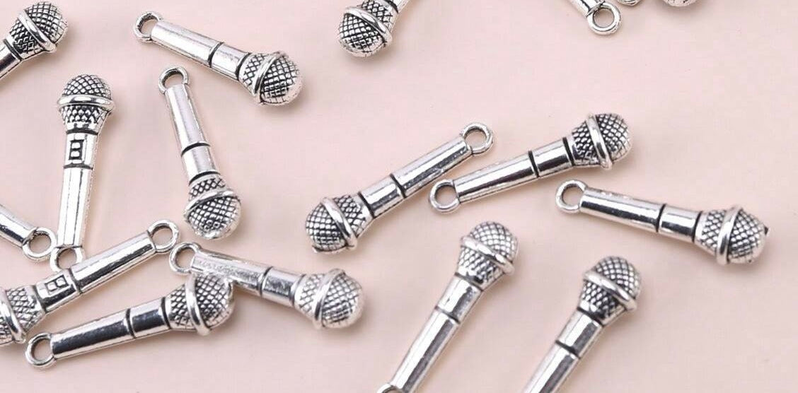 Microphone Charm