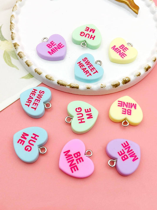 Conversation Heart Charms