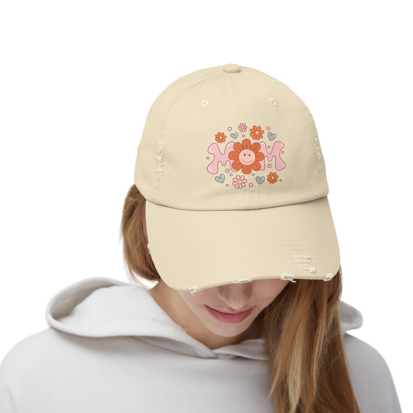 Mom Distressed Hat