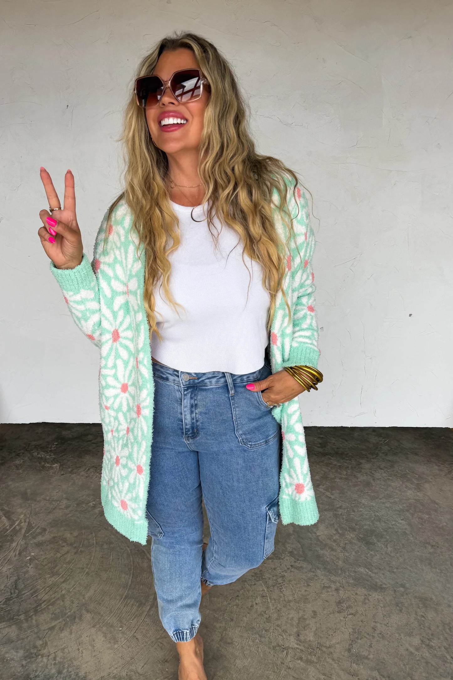 Daisy Cardigan One Size
