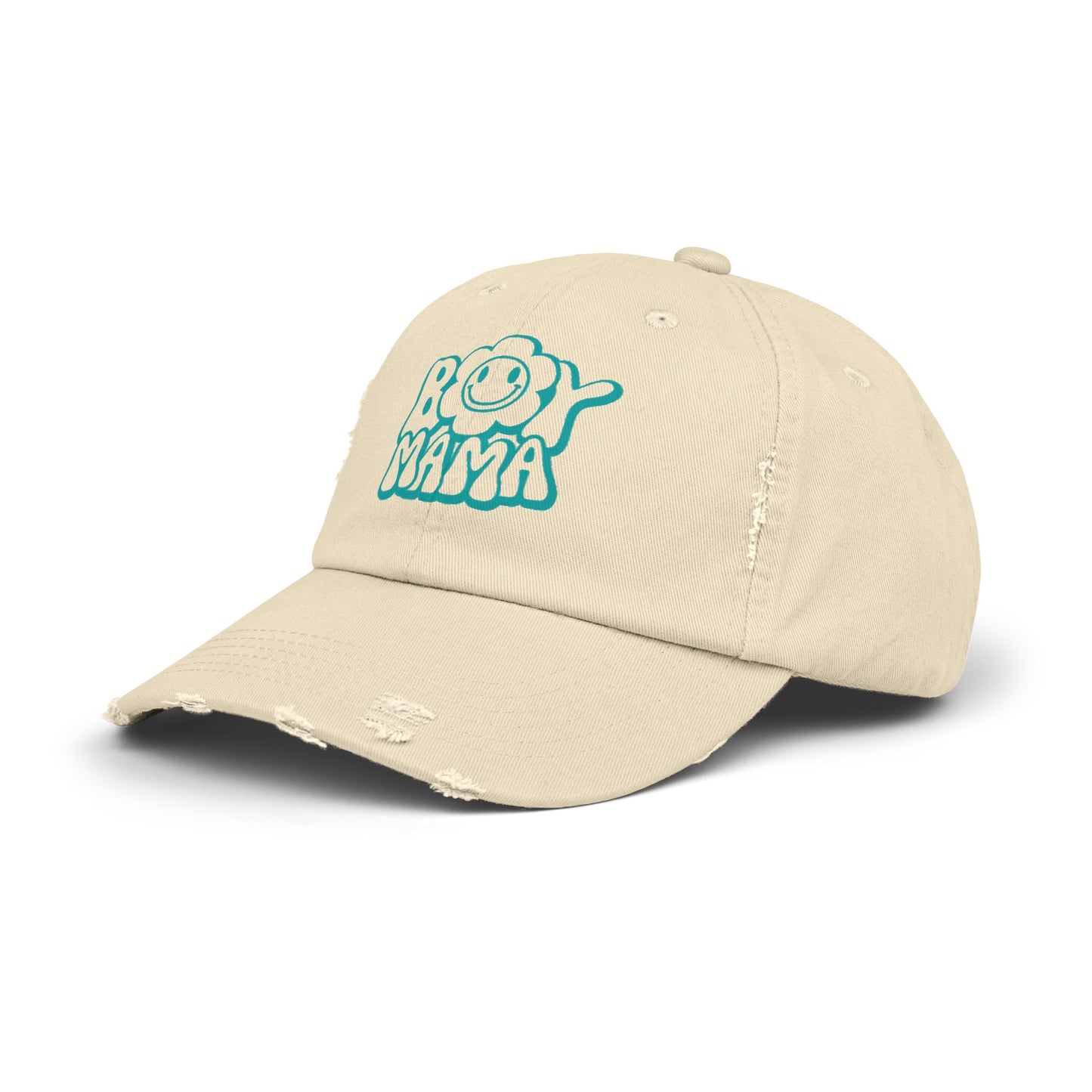 Boy Mama Distressed Hat