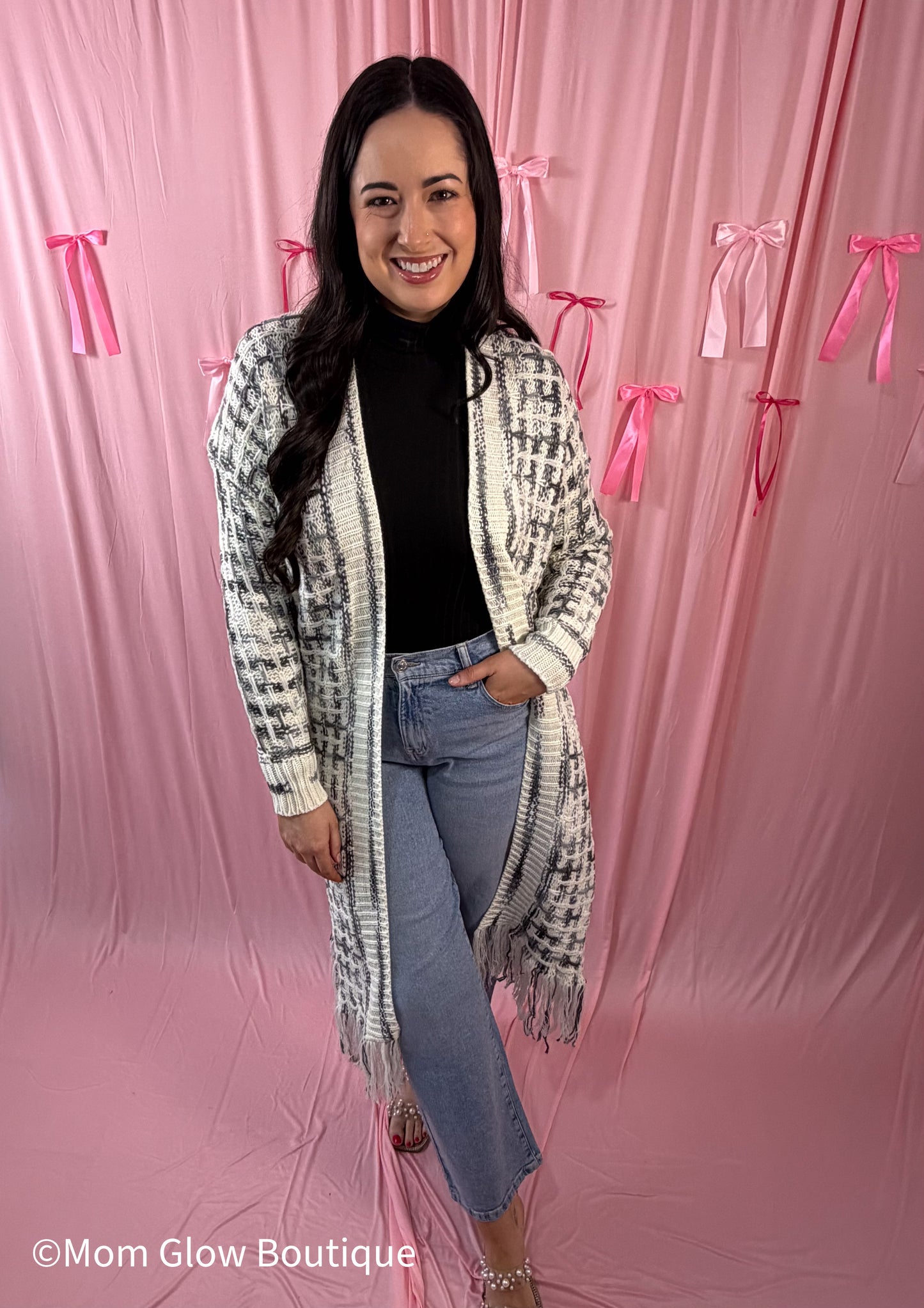 Fringe Open Cardigan