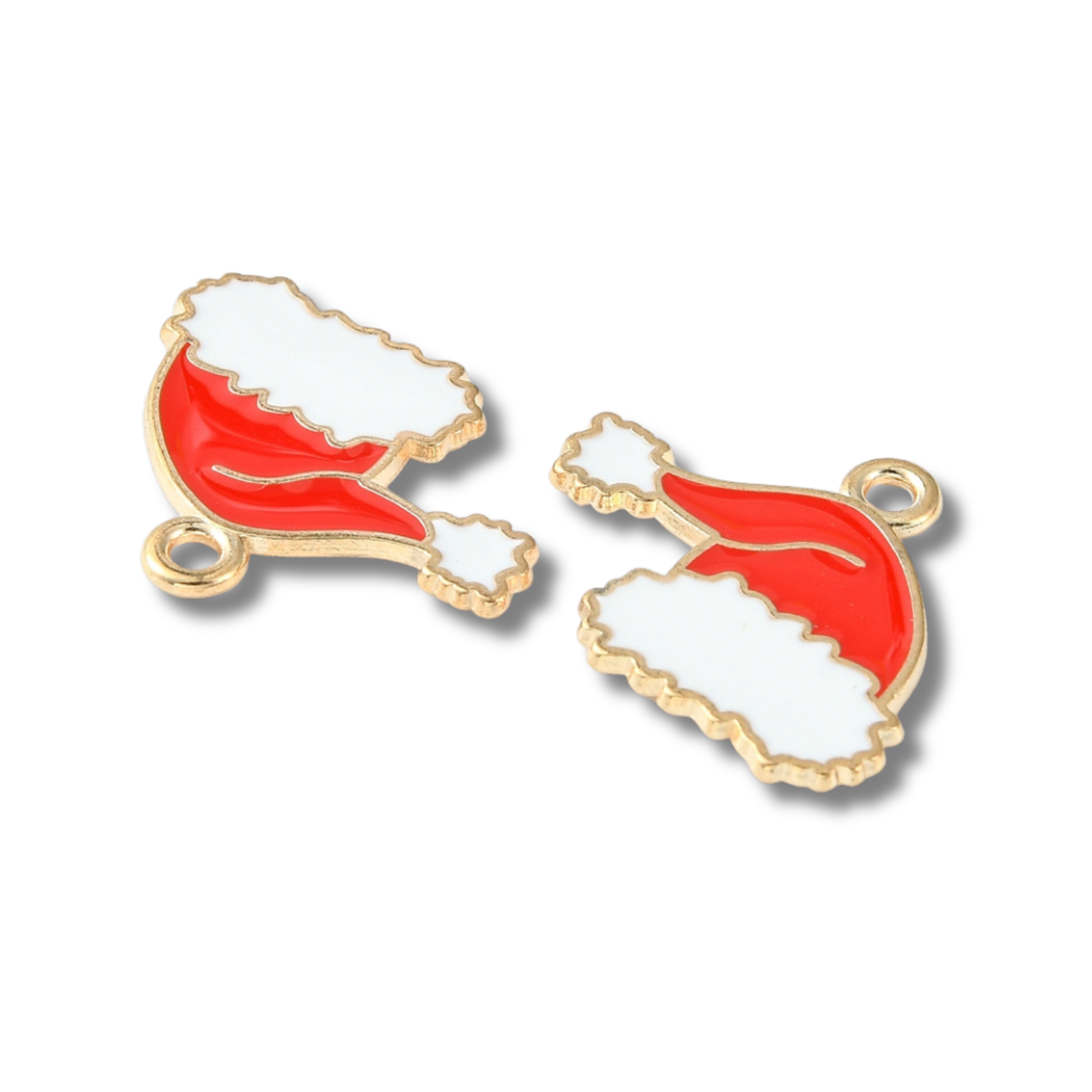 Santa Hat Gold Charm