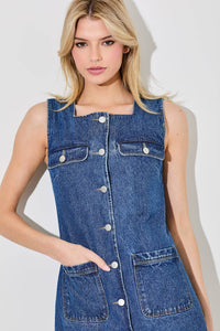 Denim Mini Dress