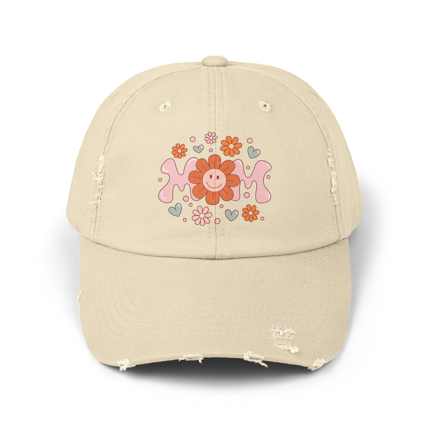 Mom Distressed Hat