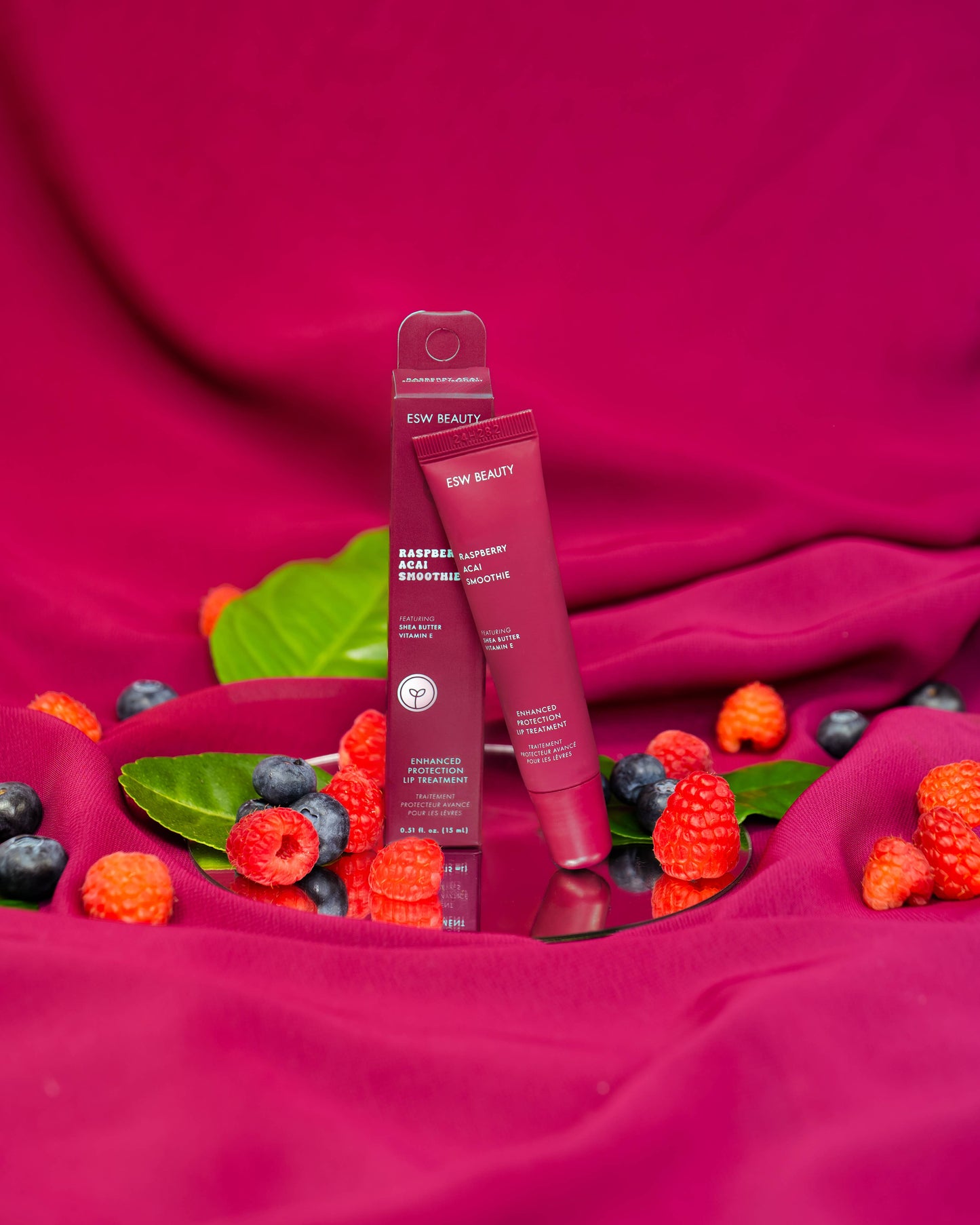Raspberry Acai Smoothie Enhanced Protection Lip Gloss