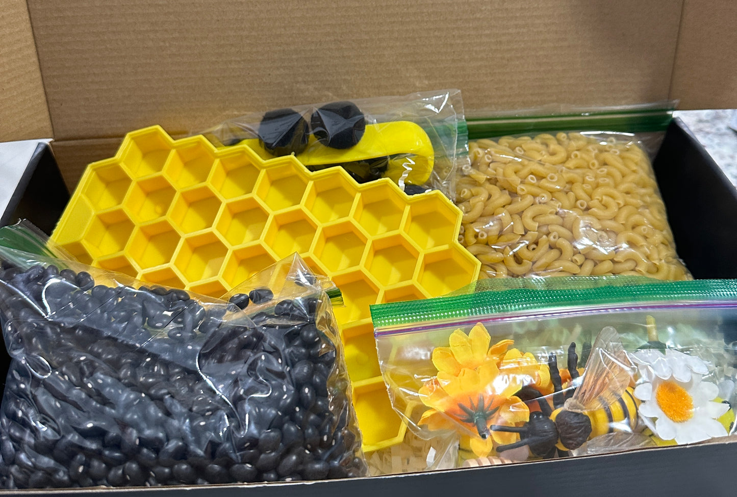 Bee Sensory Bin