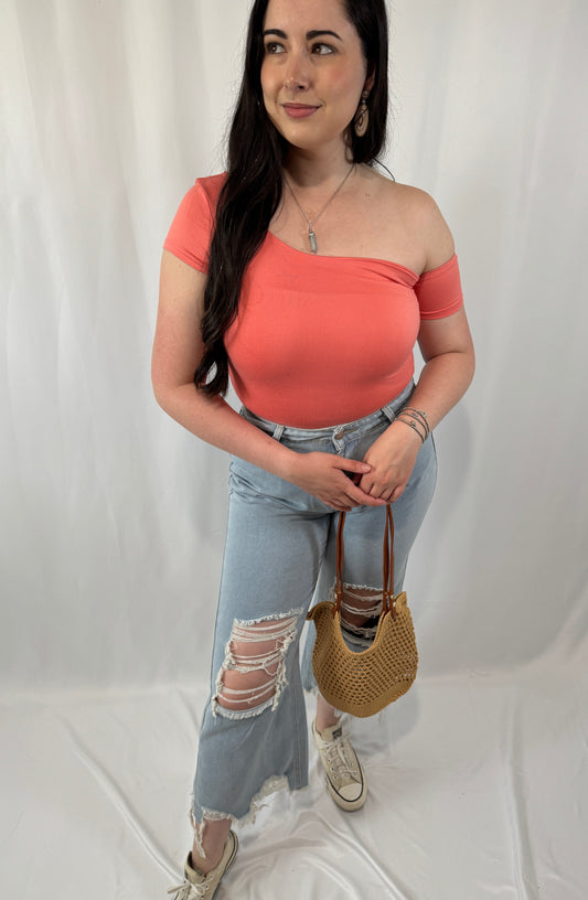 One Shoulder Bodysuit