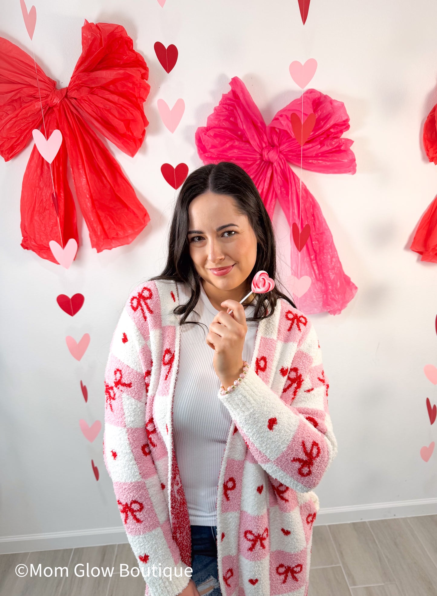 Valentines Cloud Cardigan