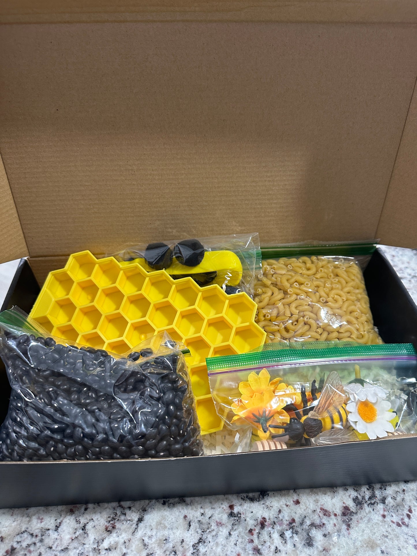 Bee Sensory Bin