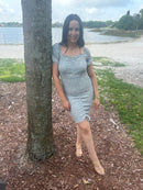 Lucky Lady Ruched Dress