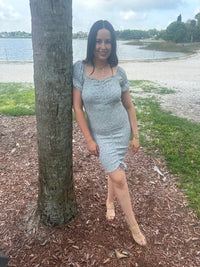 Lucky Lady Ruched Dress