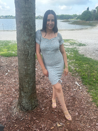 Lucky Lady Ruched Dress