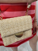Woven Crossbody Bag