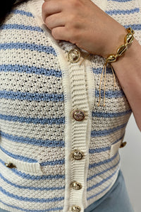 Striped Sweater Vest