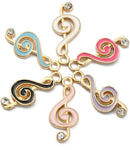 Musical Note Color Charm