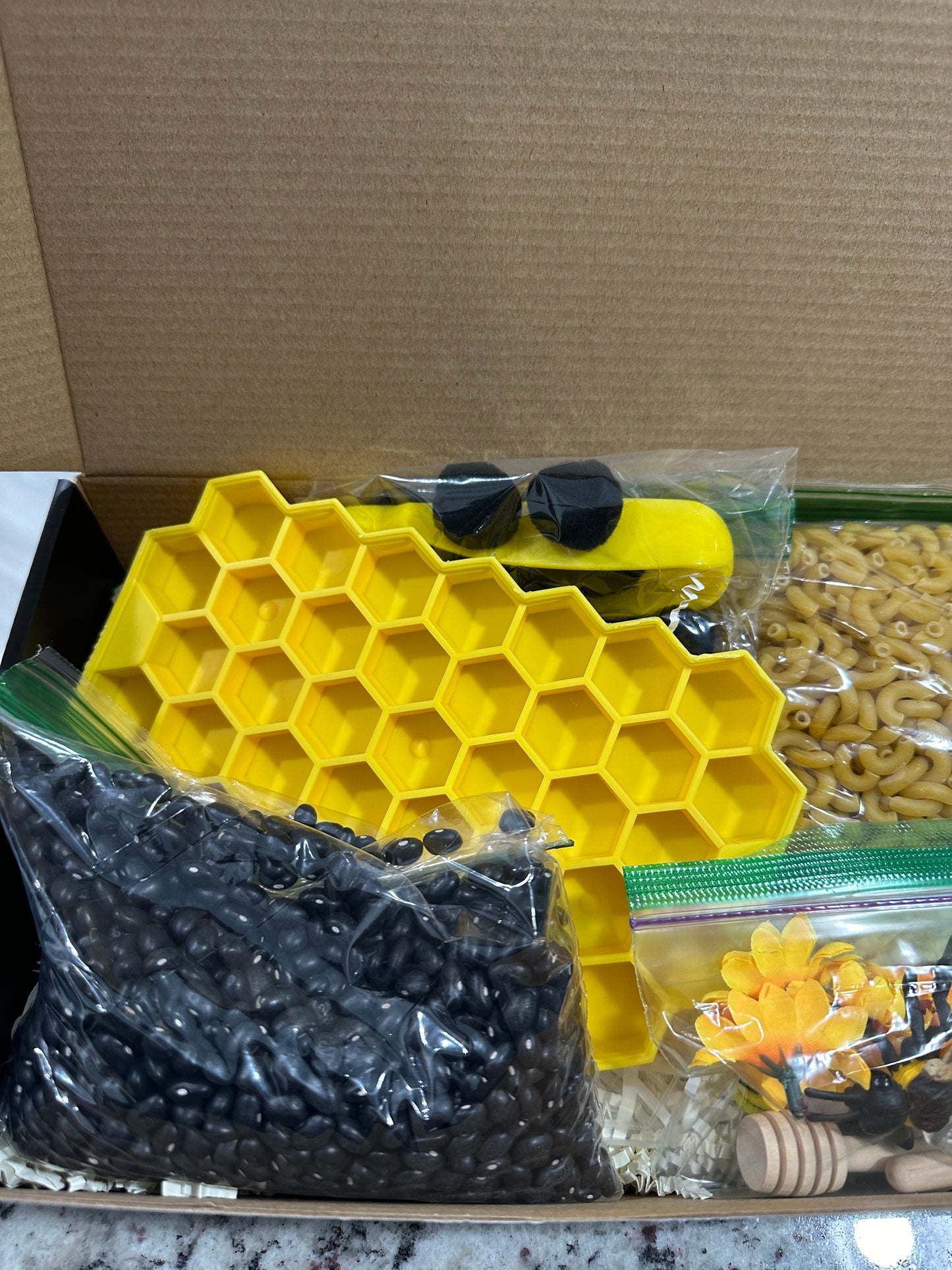 Bee Sensory Bin