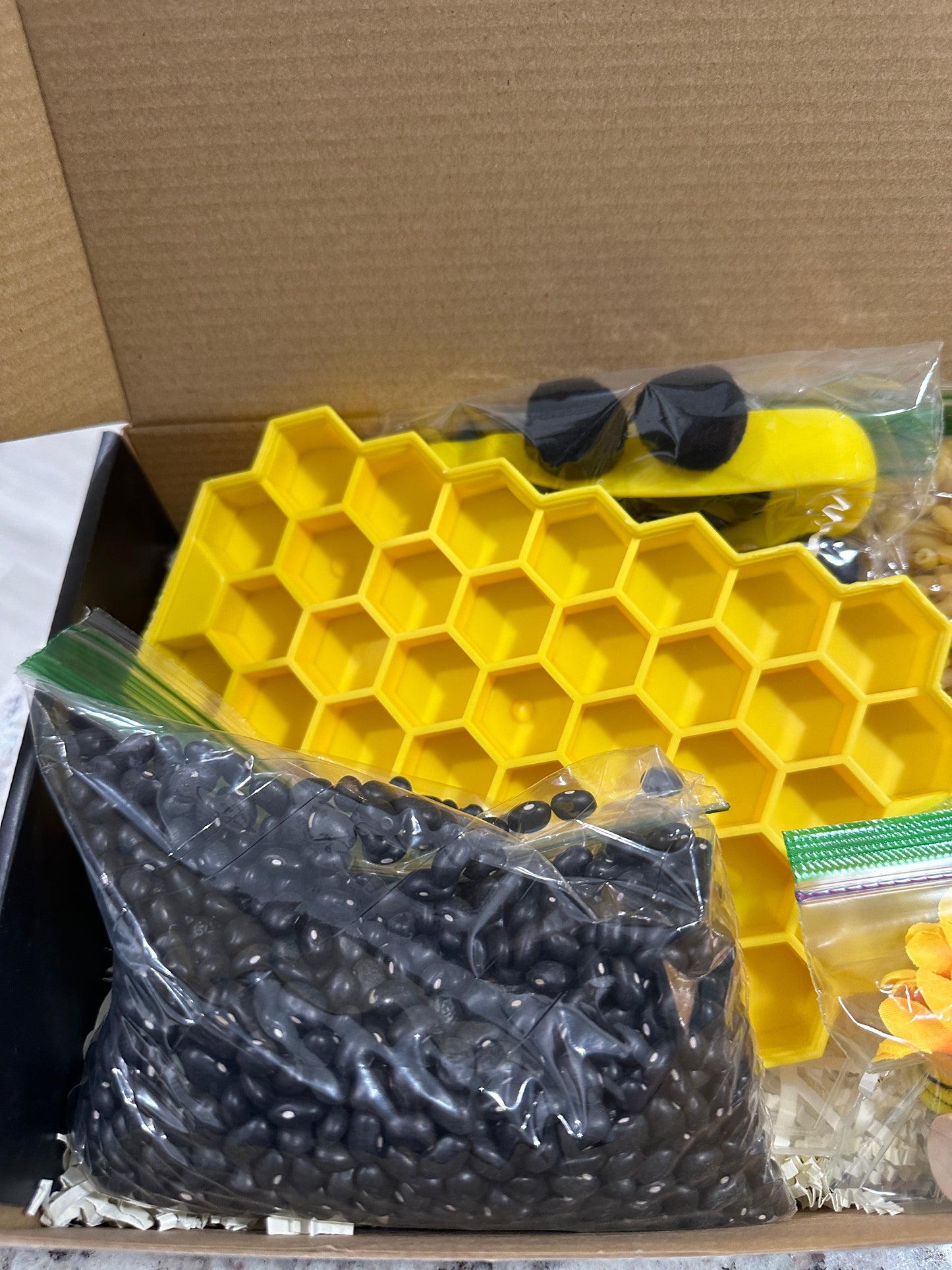 Bee Sensory Bin