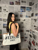 Mantra Tote Bag - MomGlow Boutique