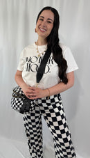 Frankie Oversize Double Zip Print Crescent Sling