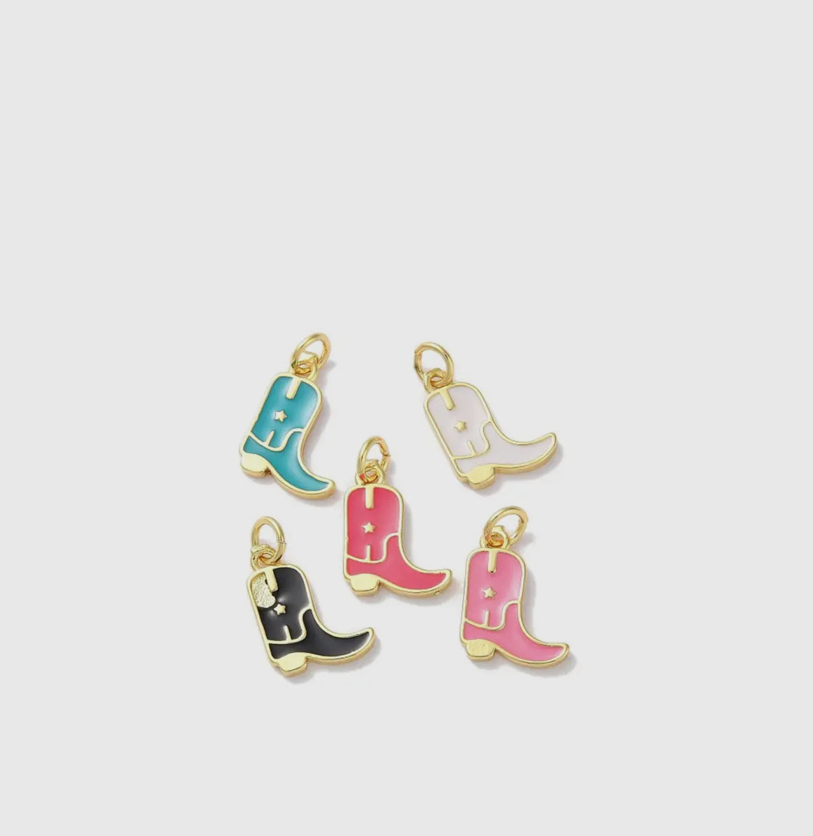 Cowboy Boots Charm