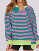 Oversized Striped Sweater