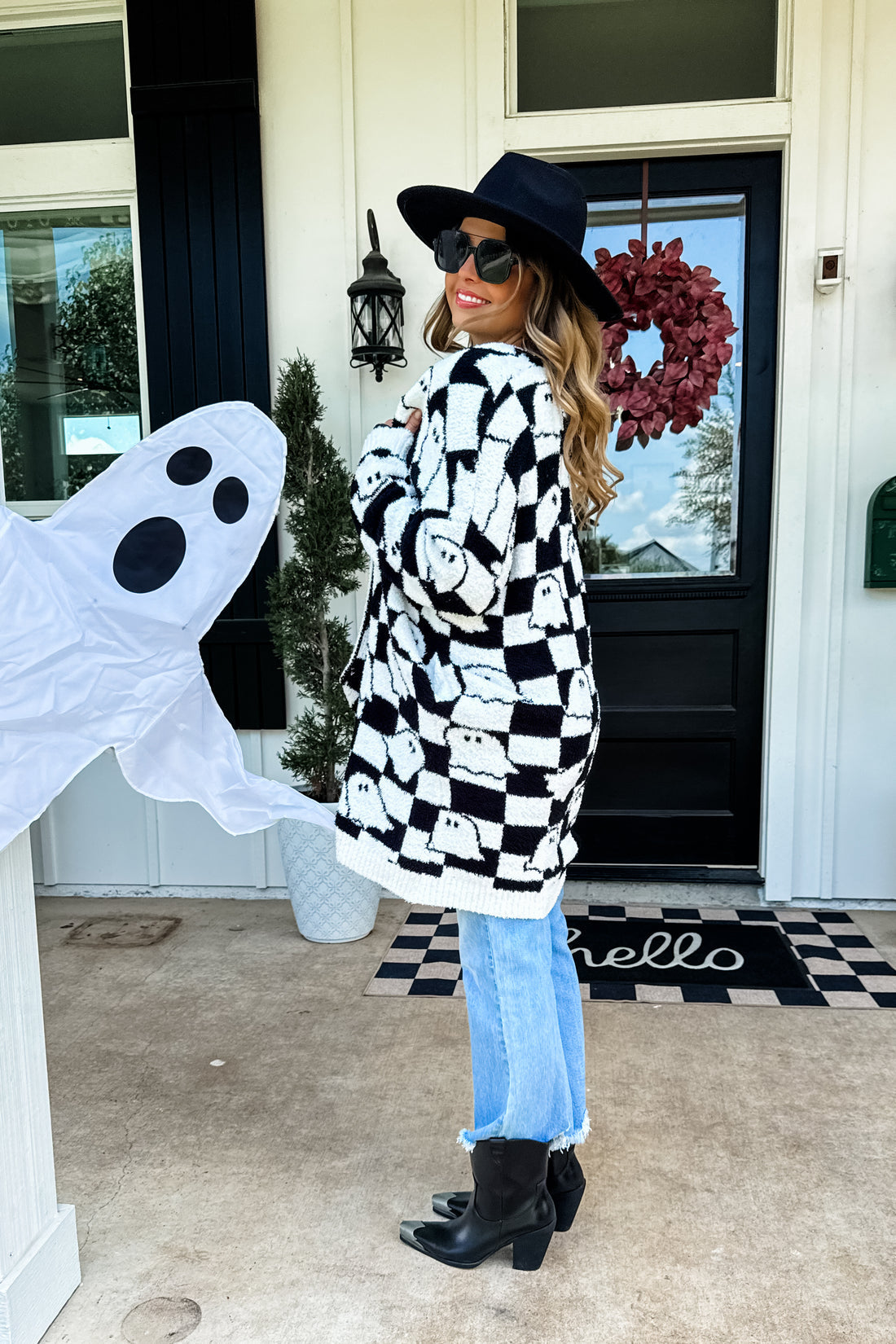 Black Halloween Cardigan