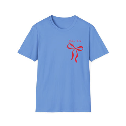 John 3:16 Croquette Style Faith T-Shirt
