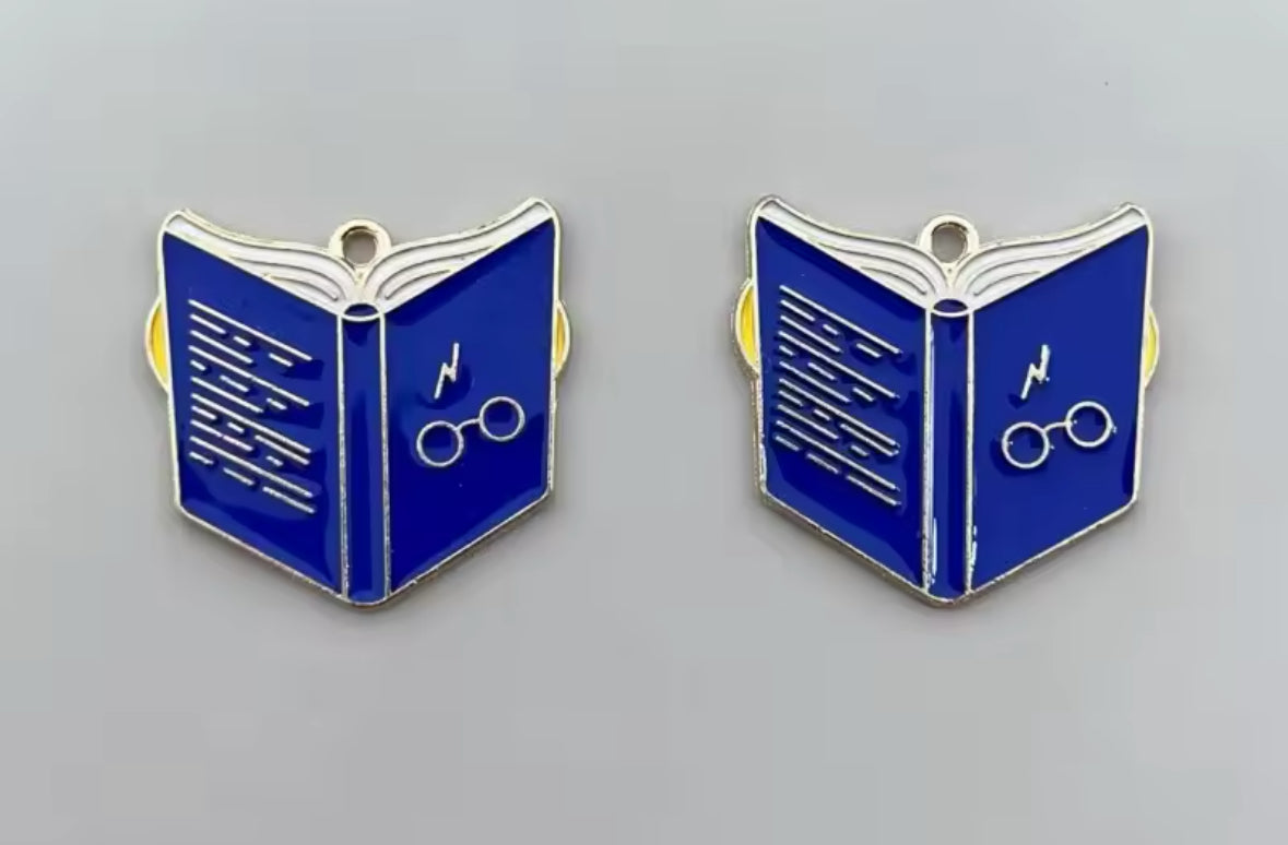 Harry Potter School Magic Book Charm