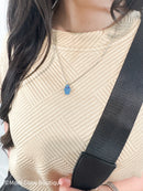 Gia Double Zip Nylon Crescent Sling