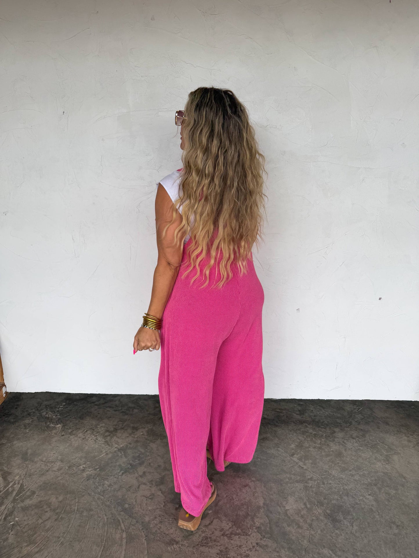 Spring Karli Boho Overalls With Pockets Adjustable Straps