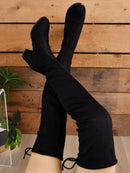 Round Block Heel Boots