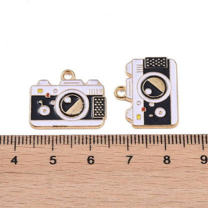 Camera Gold Charm